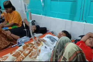 Puluhan Santri di Cibatu Garut Keracunan Diduga usai Santap MBG