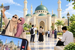 Refleksi Hari Jumat  Ketika Masjid Megah dan Indah Hanya Menjadi Latar Swafoto