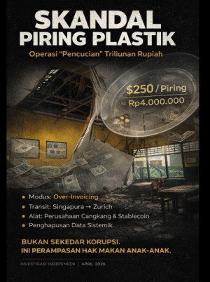 SKANDAL PIRING PLASTIK: Operasi 