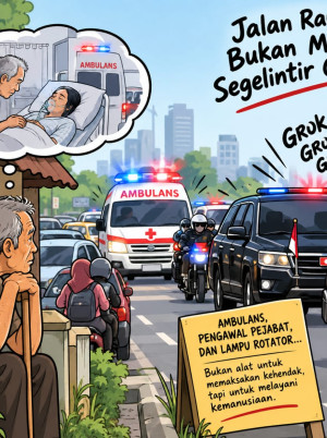Ketika Jalan Raya Menjadi Panggung Kebisingan Kekuasaan