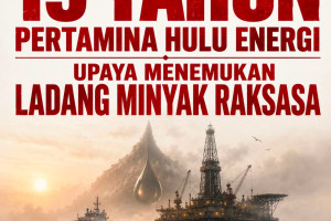 19 Tahun Pertamina Hulu Energi  -  Upaya Menemukan Ladang Minyak Raksasa