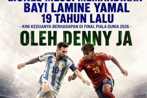 TAKDIR DI BALIK LIONEL MESSI MEMANDIKAN BAYI LAMINE YAMAL 19 TAHUN LALU  - Keduanya Berhadapan di Final Piala Dunia 2026