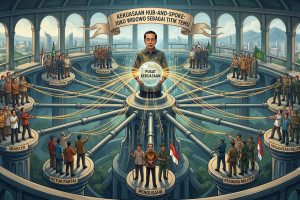 Jokowi, Kekuasaan Hub-And-Spoke, Dan De-Republikanisasi Indonesia