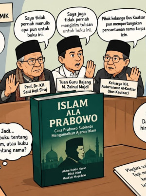 Ketika  Mereka Berebut Menyangkal  Namanya sebagai Penulis Buku