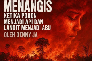 Kalimantan Menangis Ketika Pohon Menjadi Api Dan Langit Menjadi Abu