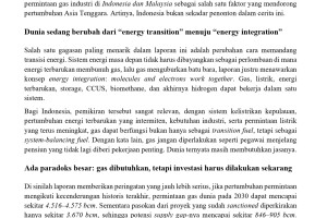 Gas Belum Mati, Indonesia Jangan Terlambat Lagi Membaca Global Gas Report 2026 dan Peluang Strategis Indonesia
