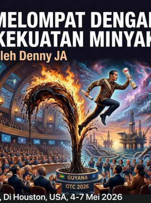 Melompat Dengan  Kekuatan Minyak 
