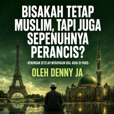 Bisakah Tetap Muslim, Tapi Juga Sepenuhnya Perancis? - Renungan Setelah Merayakan Idul Adha dengan Masyarakat Indonesia di Perancis dan Presiden Prabowo
