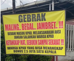 Perburuan di Negeriku: Razia Penunggak Pajak dan  Bonus Penangkap Begal