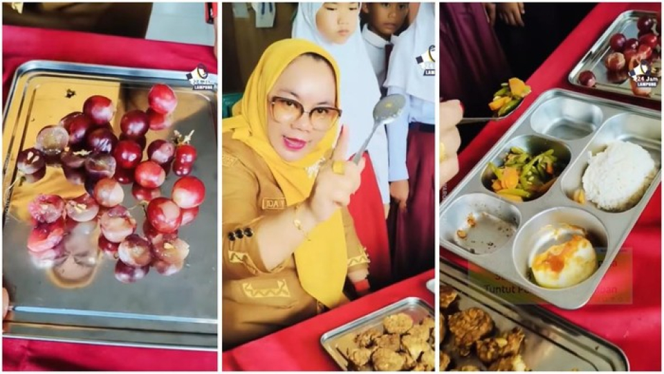 Guru SD di Lampung Ngamuk Dapat MBG Basi, Ada 11 Siswa Diduga Keracunan
