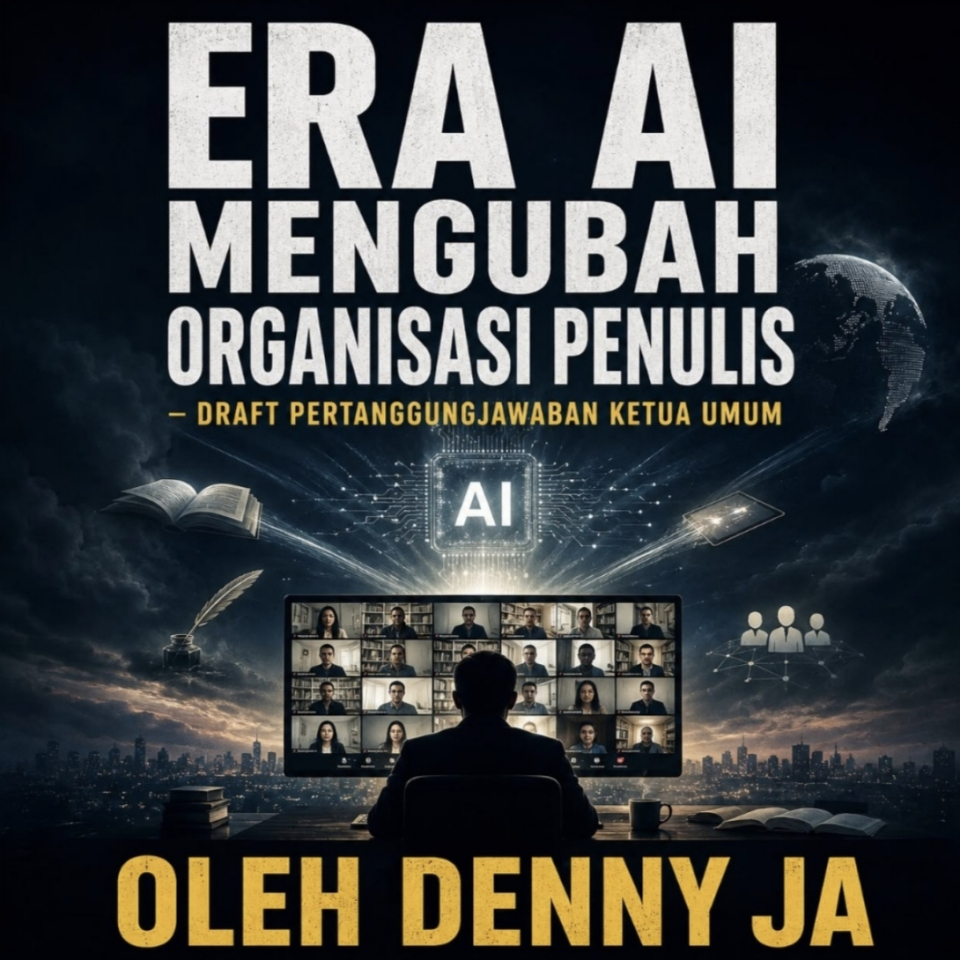 ERA AI MENGUBAH ORGANISASI PENULIS  - Draft Pertanggungjawaban Ketua Umum