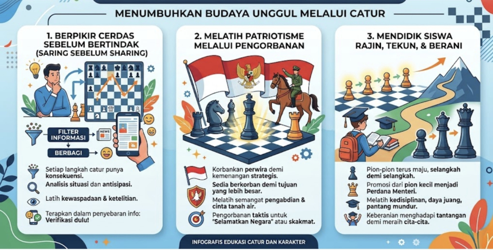 Catur Melatih Patriotisme