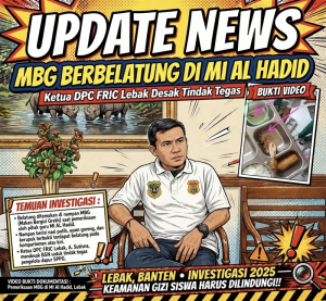 Kasus Belatung di Ompreng MBG Lebak Memanas, FRIC Desak BGN Tak Berhenti di Evaluasi