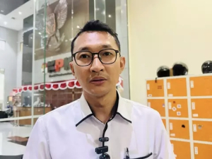 Juru Bicara Komisi Pemberantasan Korupsi (KPK) Budi Prasetyo. (Beritasatu.com/Yustinus Patris Paat)