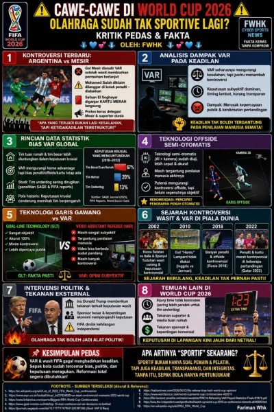 Olahraga Sudah Tak Sportive Lagi?  Kritik Pedas &amp; Fakta – Analisis