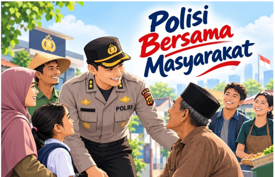 Menyoal Makna “Bersama Masyarakat” pada Slogan Terbaru Polri
