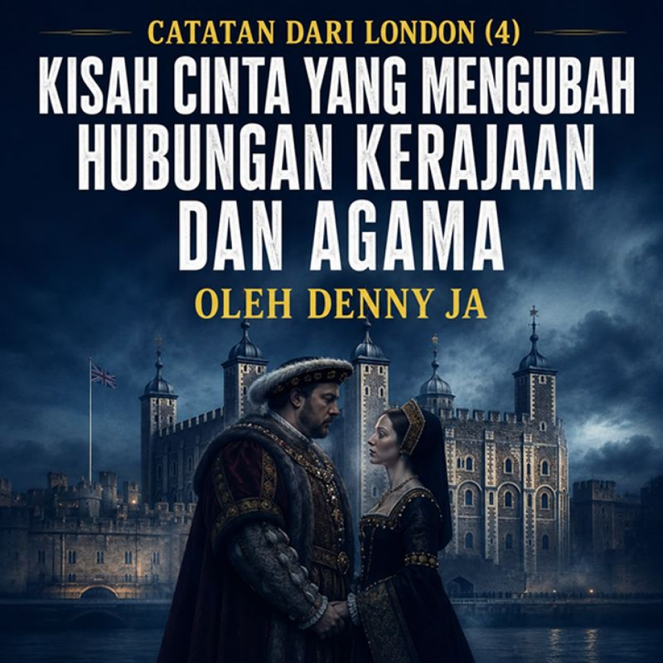 Catatan dari London (4)  KISAH CINTA YANG MENGUBAH HUBUNGAN KERAJAAN DAN AGAMA