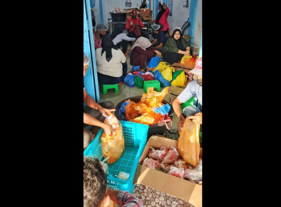 Posyandu Baro Yaman Tolak MBG Basi Bau Busuk Untuk Balita dan Ibu Hamil