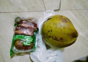 Sajian menu MBG dari SPPG Sri Kuala Lobam, Kab. Bintan yang mengundang kontroversi beberapa waktu lalu.