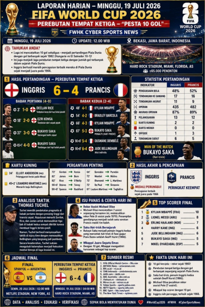 FIFA WORLD CUP 2026 – PEREBUTAN TEMPAT KETIGA