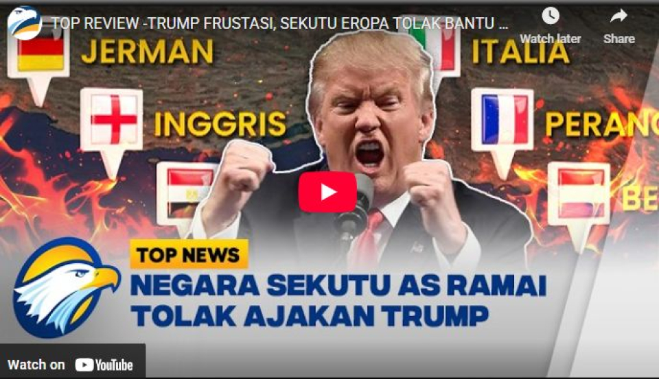 Sekutu Eropa Ramai-Ramai Tolak Ajakan Trump