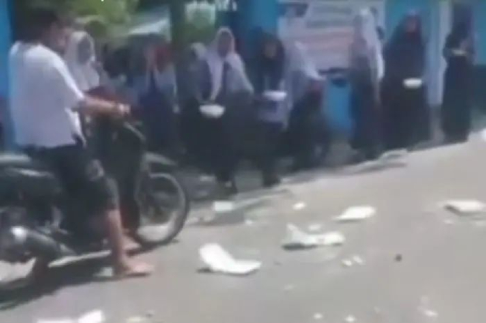 Video Dugaan MBG Basi di SMPN 1 Pantai Labu Viral, Disdik Deli Serdang Ambil Langkah ini