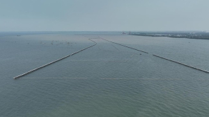  KKP maupun Pemprov Banten mengaku tidak tahu siapa yang membangun pagar laut ilegal sepanjang 30,16 km di pesisir Tangerang, Banten. 