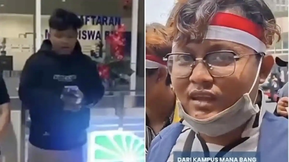 'Saya Dibayar' Pria yang Ikut Aksi Sumpah Pemuda di Bundaran HI Akui Bukan Mahasiswa