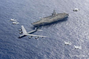 ILUSTRASI. Sebuah pesawat militer AS yang dijuluki "doomsday plane" atau pesawat kiamat dilaporkan mengudara pada Minggu malam waktu setempat