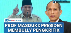 Prof Masduki Guru Besar UII Kritik Prabowo Cari Musuh soal 'Londo Ireng': Presiden Kok Membully